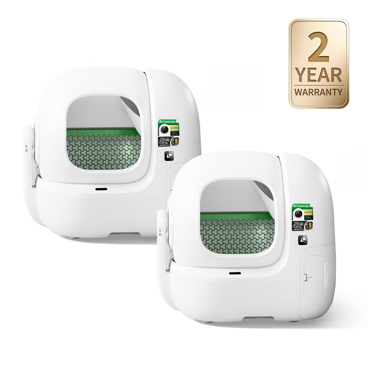 Exact two-unit PETKIT Purobot Max Pro 2 Multi-Cat Care/Double Bundle composite